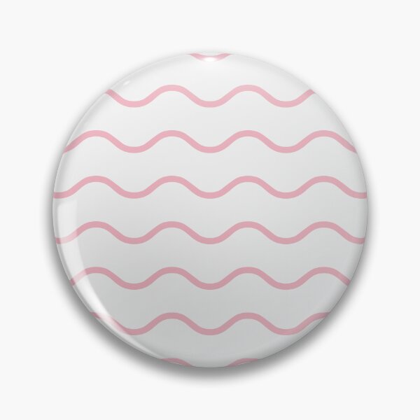 Item preview, White And Blush Waves Pattern designed and sold by pattern-archive.