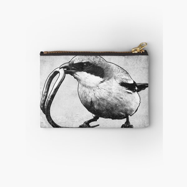 Item preview, Loggerhead Shrike Butcher Bird Etched Illustration designed and sold by Ghoul Enterprises.