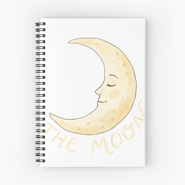 Item preview, The Moon Crescent Illustration – Minimal Celestial Aesthetic designed and sold by Biwbiwty.