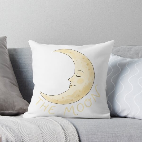 Item preview, The Moon Crescent Illustration – Minimal Celestial Aesthetic designed and sold by Biwbiwty.