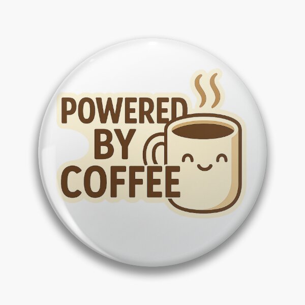 Item preview, Powered by coffee designed and sold by Arcobalia.