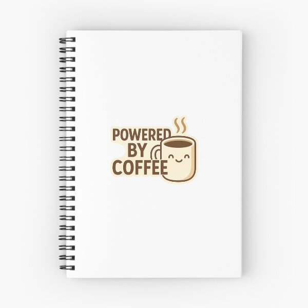 Item preview, Powered by coffee designed and sold by Arcobalia.