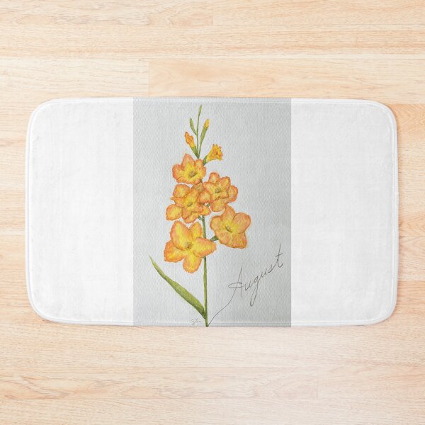 Item preview, Summer - August Watercolor Flower - Gladiolus: Integrity designed and sold by MiniRadiance.