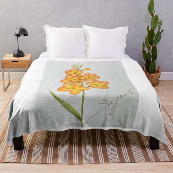 Item preview, Summer - August Watercolor Flower - Gladiolus: Integrity designed and sold by MiniRadiance.