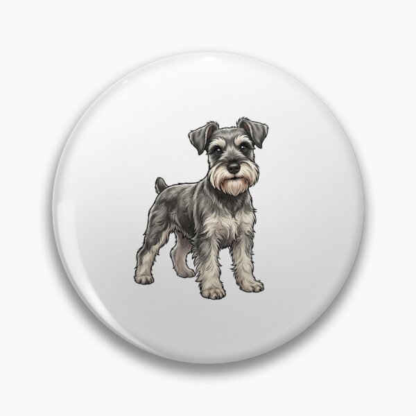 Item preview,  Cute Watercolor Miniature Schnauzer designed and sold by SOUFIANE1991.