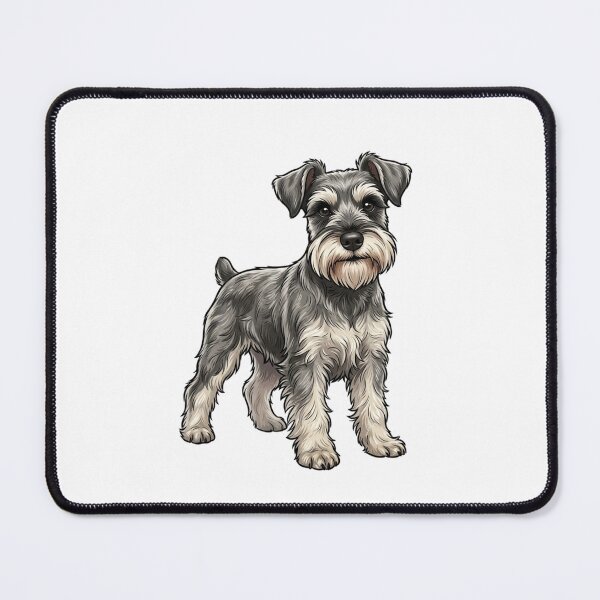 Item preview, Cute Watercolor Miniature Schnauzer designed and sold by SOUFIANE1991.