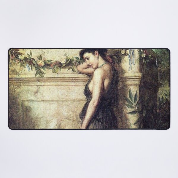 Item preview, Poster Gone But Not Forgotten - John William Waterhouse Painting designed and sold by marTeenHamb.