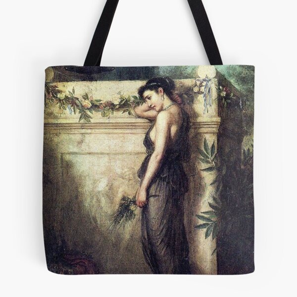 Item preview, Poster Gone But Not Forgotten - John William Waterhouse Painting designed and sold by marTeenHamb.