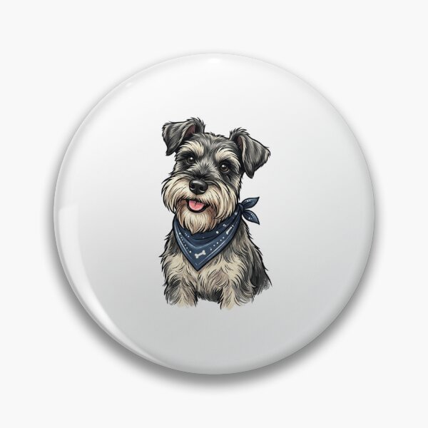 Item preview, Lindo Schnauzer miniatura en acuarela designed and sold by SOUFIANE1991.