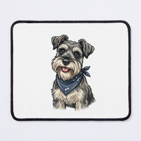 Item preview,  Cute Watercolor Miniature Schnauzer designed and sold by SOUFIANE1991.