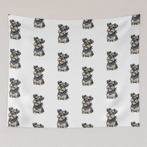 Item preview,  Cute Watercolor Miniature Schnauzer designed and sold by SOUFIANE1991.