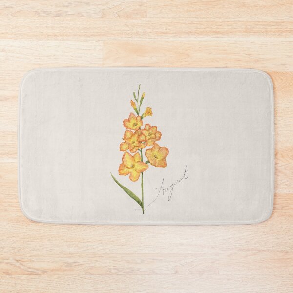 Item preview, Summer - August Watercolor Flower - Gladiolus: Integrity designed and sold by MiniRadiance.