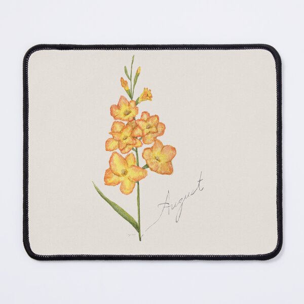 Item preview, Summer - August Watercolor Flower - Gladiolus: Integrity designed and sold by MiniRadiance.