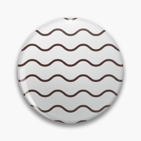 Item preview, White And Chocolate Waves Pattern designed and sold by pattern-archive.