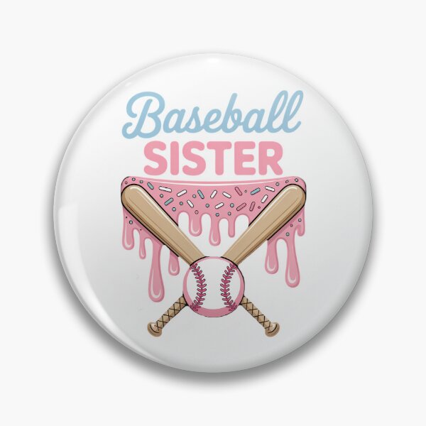 Item preview, Baseball Sister Drip Ice Cream Baseball Game Day designed and sold by TrinaEspinoza.