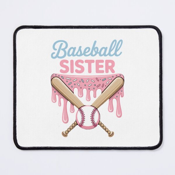 Item preview, Baseball Sister Drip Ice Cream Baseball Game Day designed and sold by TrinaEspinoza.