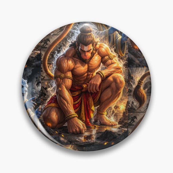 Item preview, Hanuman Jaishreeram Bajranghbali designed and sold by Joshuasanga76a.