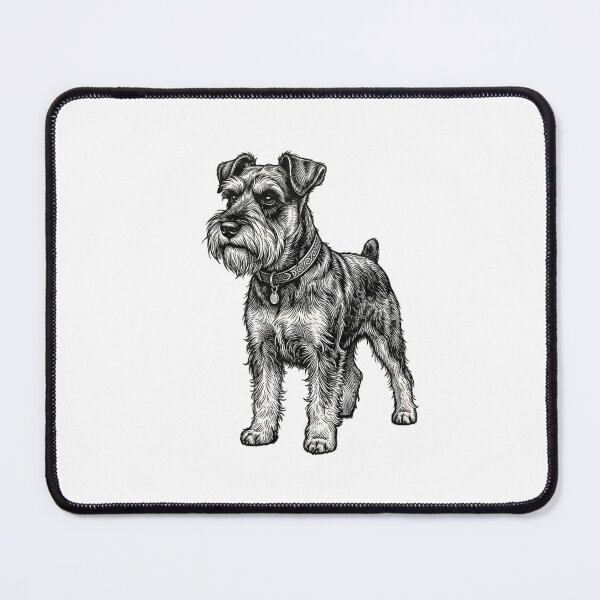 Item preview, Cute Vintage Miniature Schnauzer designed and sold by SOUFIANE1991.