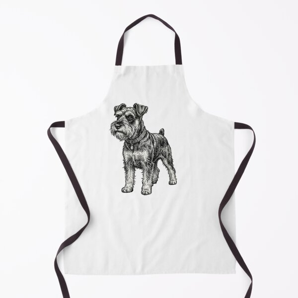 Item preview, Cute Vintage Miniature Schnauzer designed and sold by SOUFIANE1991.