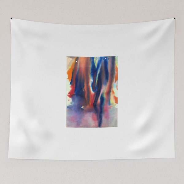 Item preview, Rainfall — Abstract Watercolour Art Print designed and sold by RishabhKapoor.