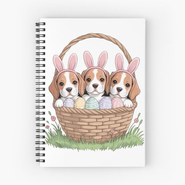 Item preview, Basset Hound Bunny Easter Basket Egg Easter Day designed and sold by TrinaEspinoza.