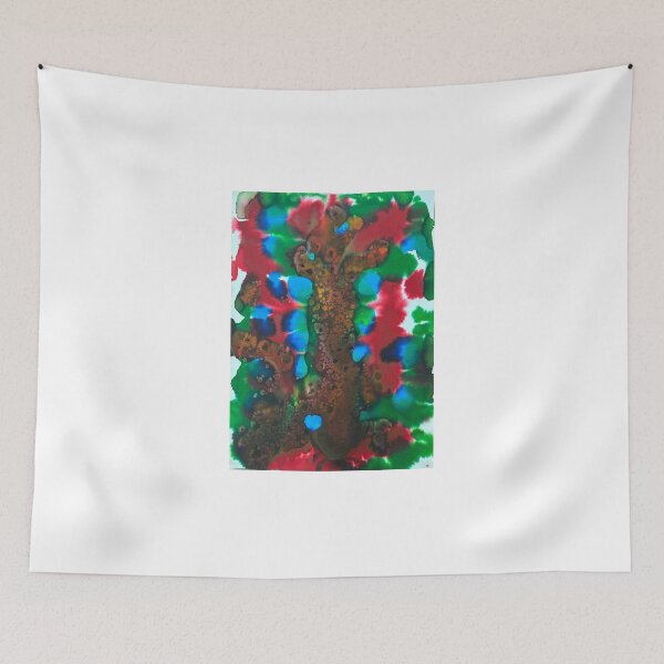 Item preview, The Living Tree — Abstract Watercolour Print designed and sold by RishabhKapoor.