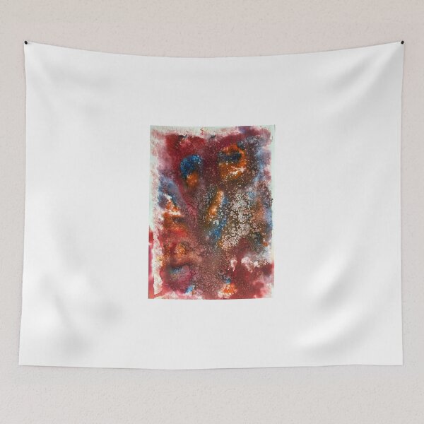 Item preview, Devi Energy- Cosmic Genesis — Abstract Watercolour Art Print designed and sold by RishabhKapoor.
