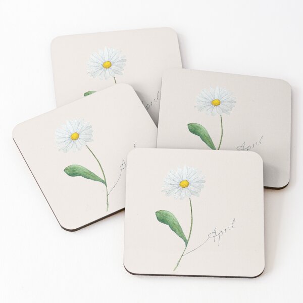 Item preview, Spring - April Watercolor Flower – Daisy: Purity designed and sold by MiniRadiance.