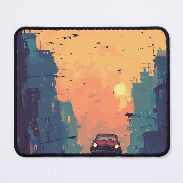Item preview, Sunset Over the District - Flying Car designed and sold by bapupa.