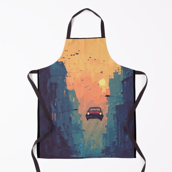 Item preview, Sunset Over the District - Flying Car designed and sold by bapupa.