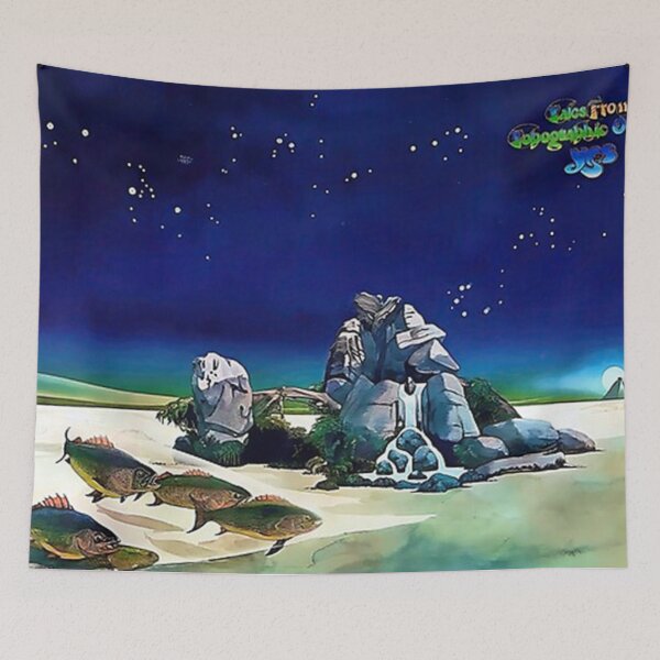 Item preview, Poster Tales From Topographic Oceans designed and sold by ColemanOlmos.