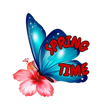 Artwork thumbnail, Spring Time Butterfly by lumar23