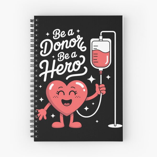 Item preview, Be A Donor Be A Hero Blood Donation Saying designed and sold by TrinaEspinoza.