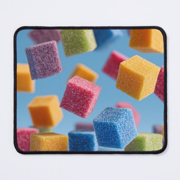 Item preview, Colorful Sugar Cubes – Creative Candy Kitchen Art Design designed and sold by WordPlayStudio.