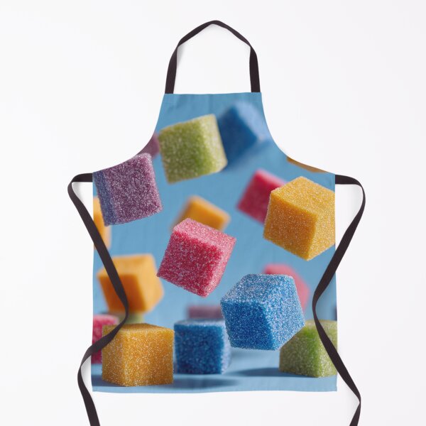Item preview, Colorful Sugar Cubes – Creative Candy Kitchen Art Design designed and sold by WordPlayStudio.