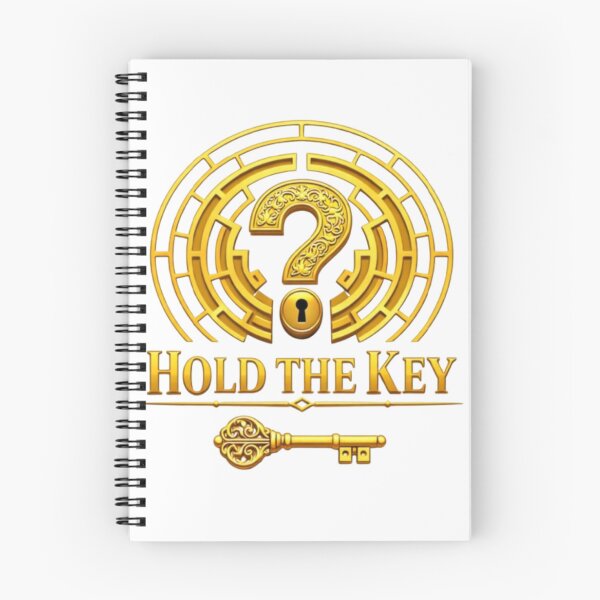 Item preview, Hold The Key Gold Maze Puzzle | Mystery Key Symbol | Luxury Escape Room Design designed and sold by Be-You-Vibes.