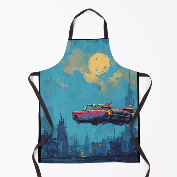Item preview, Moonlight Flight in Pink - Flying Car designed and sold by bapupa.