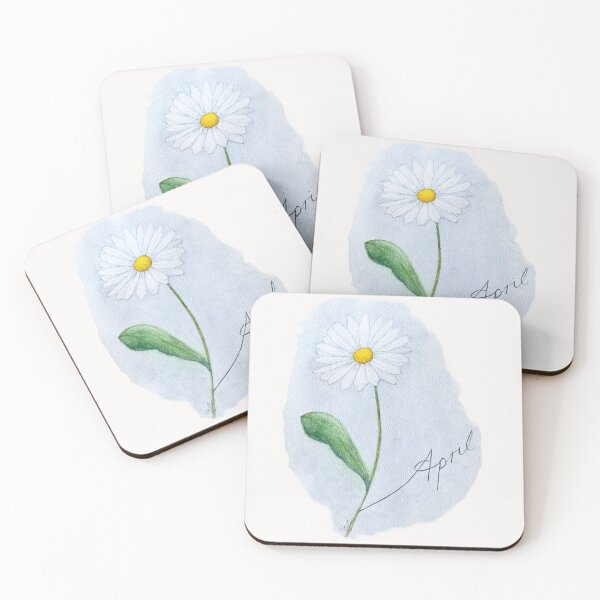 Item preview, Spring - April Watercolor Flower – Daisy: Purity designed and sold by MiniRadiance.