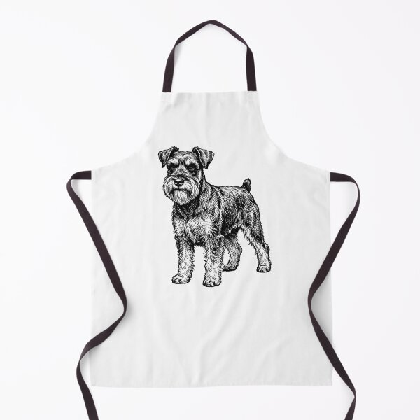 Item preview, Cute Vintage Miniature Schnauzer designed and sold by SOUFIANE1991.