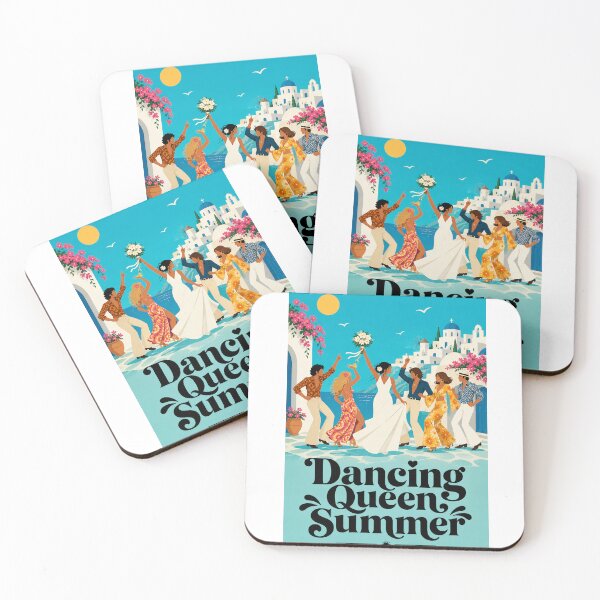 Item preview, Dancing Queen Summer Greek Island Party designed and sold by ArtByRahim.