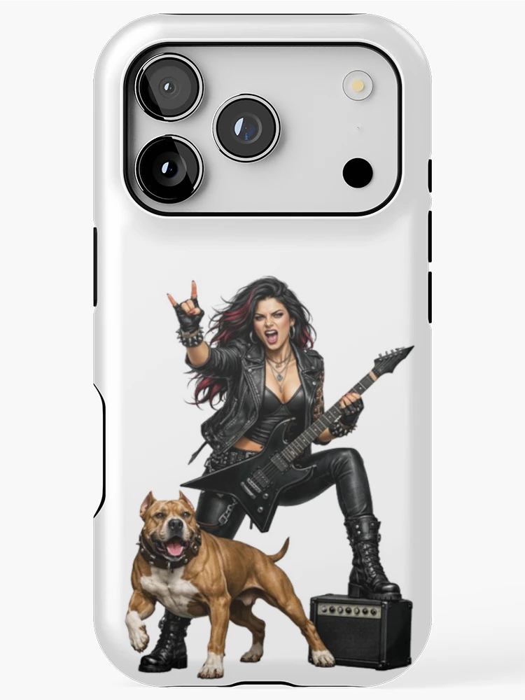 Thumbnail 1 of 4, iPhone Case, Rebel Rocker designed and sold by CHRIST5000.