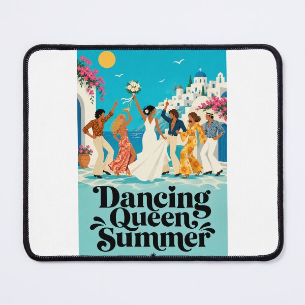 Item preview, Dancing Queen Summer Greek Island Party designed and sold by ArtByRahim.
