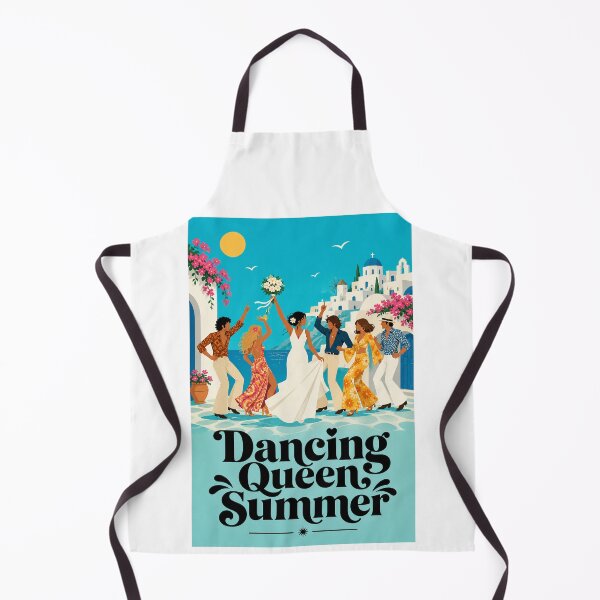 Item preview, Dancing Queen Summer Greek Island Party designed and sold by ArtByRahim.