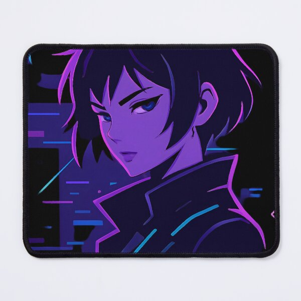 Item preview, Cyberpunk Glitch Anime Girl Aesthetic designed and sold by LYZ7VANI.