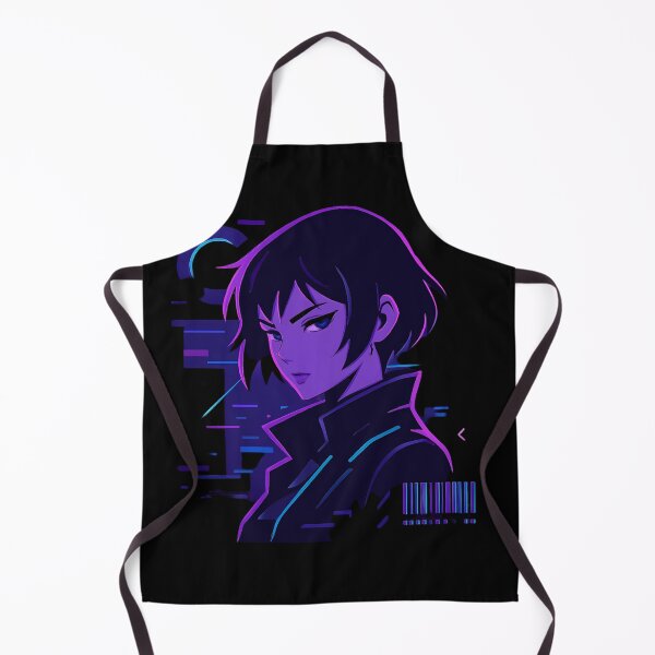 Item preview, Cyberpunk Glitch Anime Girl Aesthetic designed and sold by LYZ7VANI.