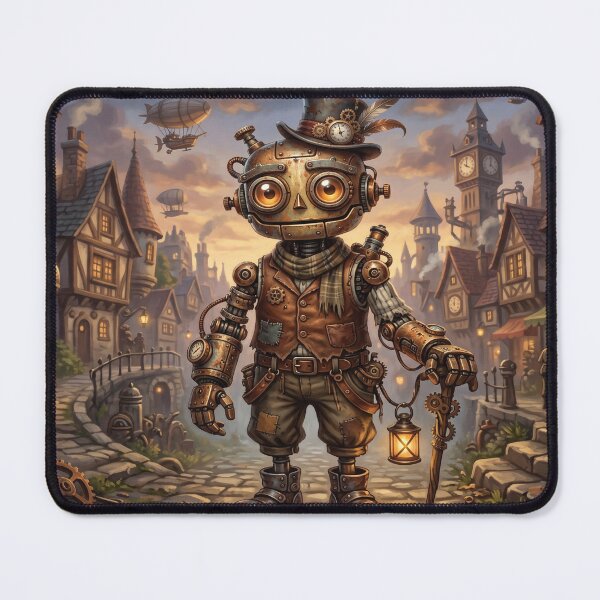 Item preview, Surreal Robot Design - Whimsical Puzzle Fantasy Art designed and sold by ColorFlick.