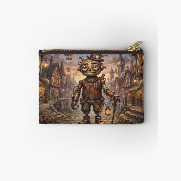 Item preview, Surreal Robot Design - Whimsical Puzzle Fantasy Art designed and sold by ColorFlick.