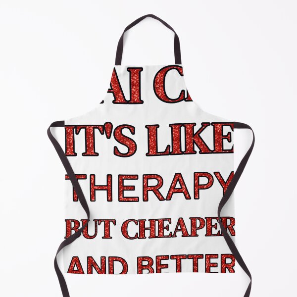 Item preview, Tai Chi It'S Like Therapy But Cheaper And Better Red Rhinestone designed and sold by TheIconSmith.