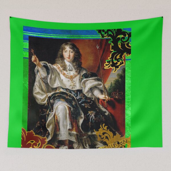 Item preview, Louis XIV At His Coronation - The Sun King - Monarch of France (By ACCI) I Am The State designed and sold by VanyssaGraphics.