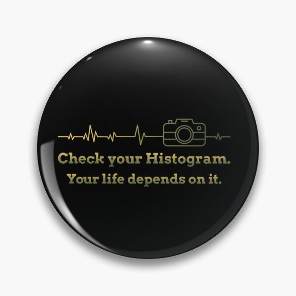 Item preview, Check your Histogram Photography Quote - Camera Heartbeat Graphic designed and sold by AbulailArt.